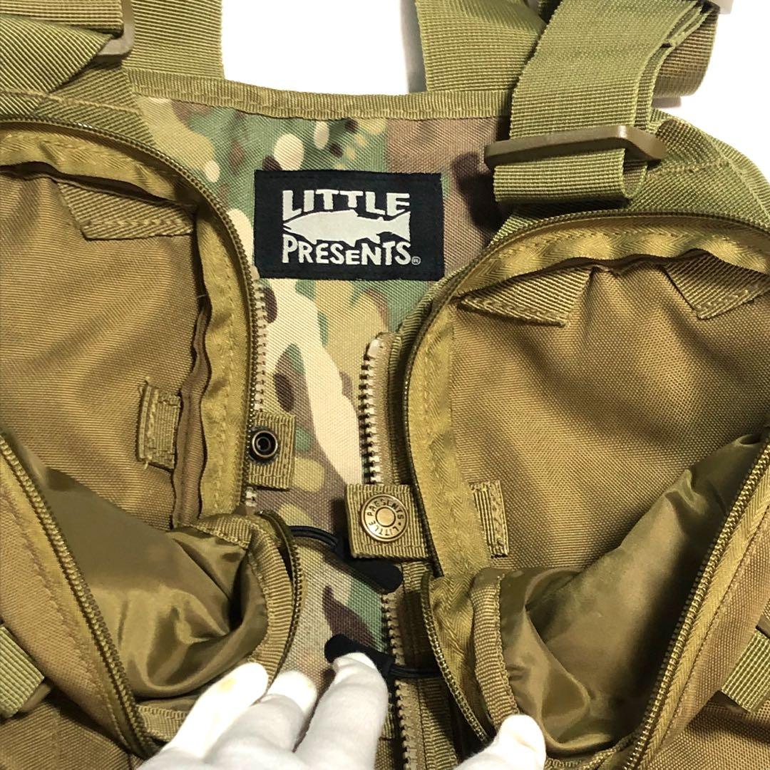 極美品リトルプレゼンツ　LITTLE PRESENTS ストラップ ベスト ネオ