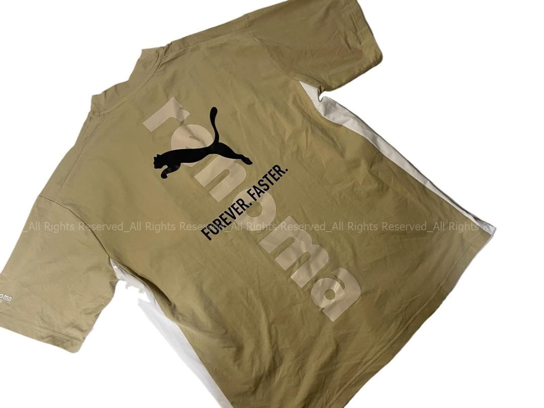 カ*ン様 renoma レノマ　PUMA プーマ　モックネックシャツ(L)