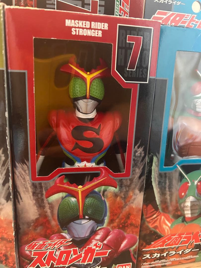 仮面ライダー　昭和　ソフビ　ほぼ新品　超美品