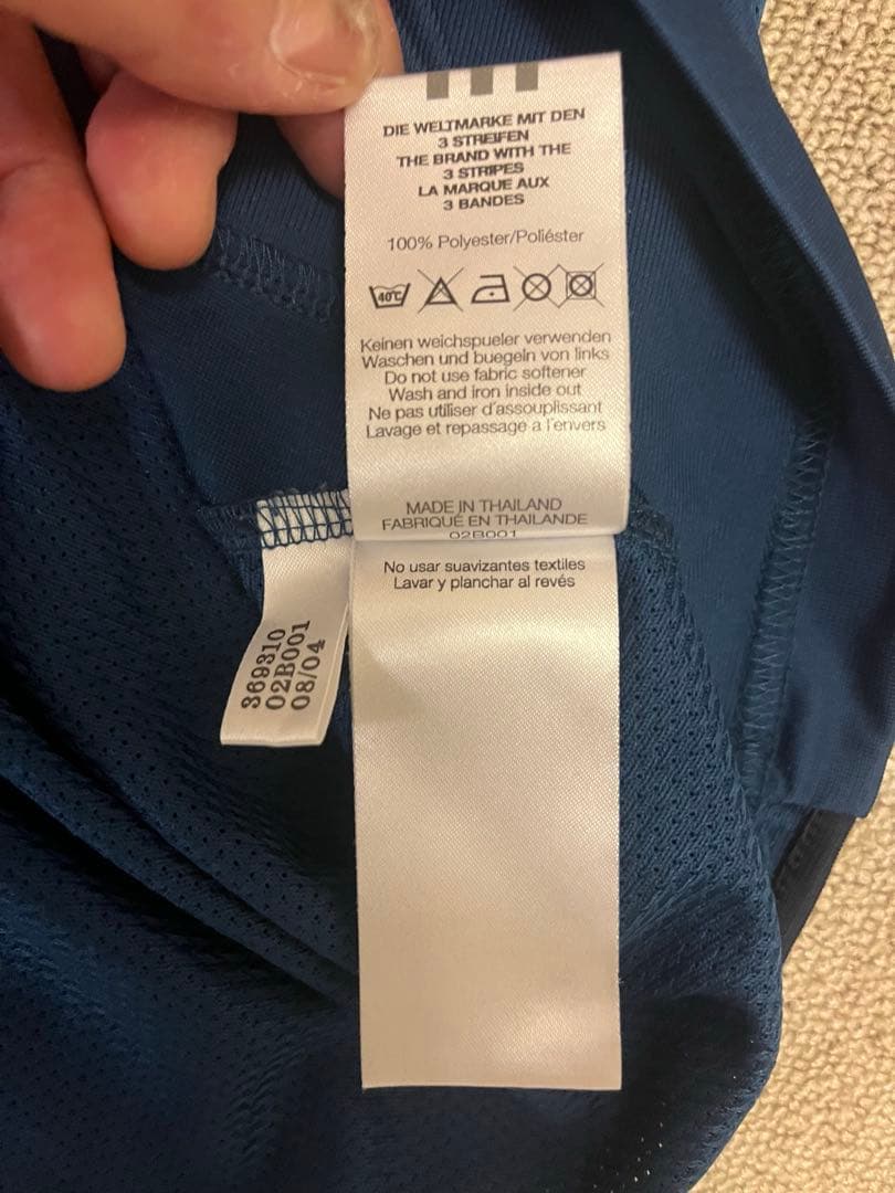 ☆良品☆アディダス　ニューカッスルユナイテッド　ネイビー　XL