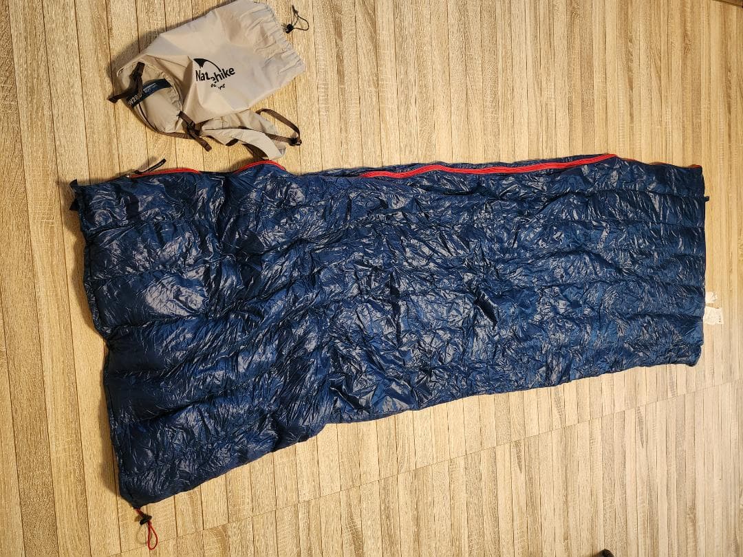 Naturehike CW280 グースダウン寝袋 500g
