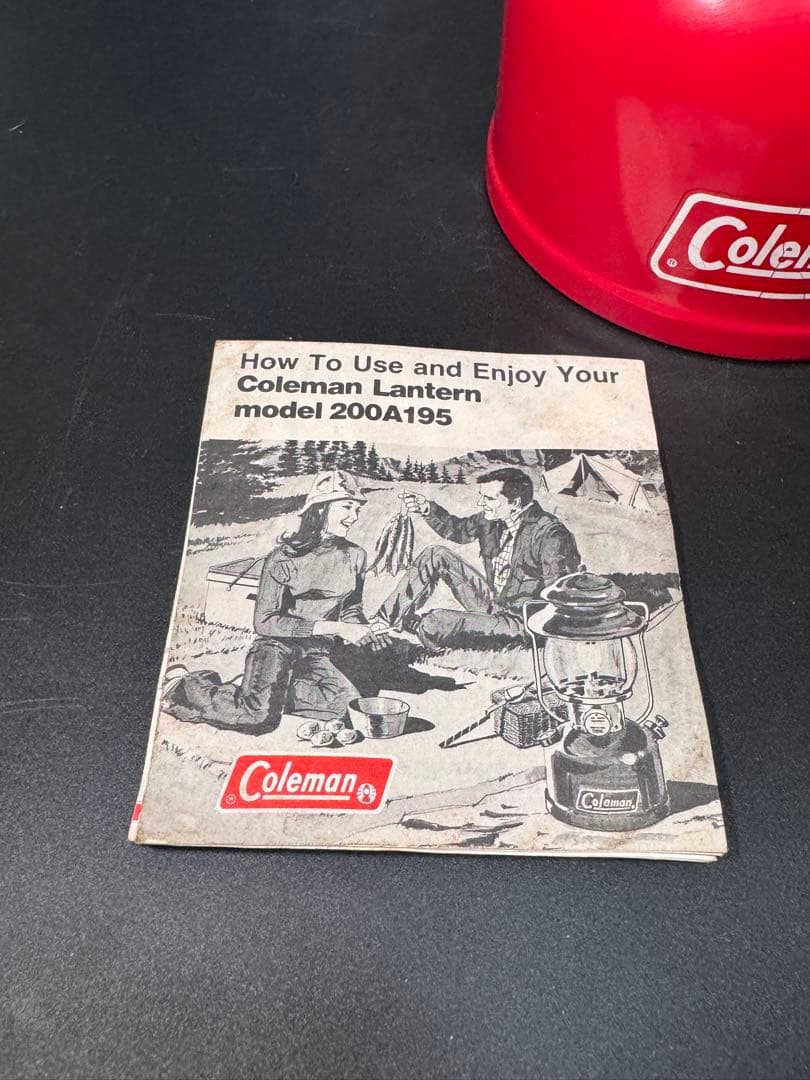 Coleman コールマン 200A195 ランタン　1978年 6月