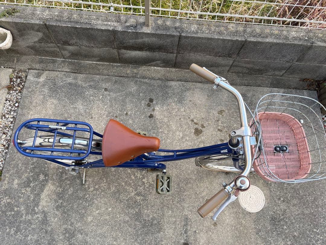 キッズ自転車 紺20インチ ⭐︎引き渡し限定！