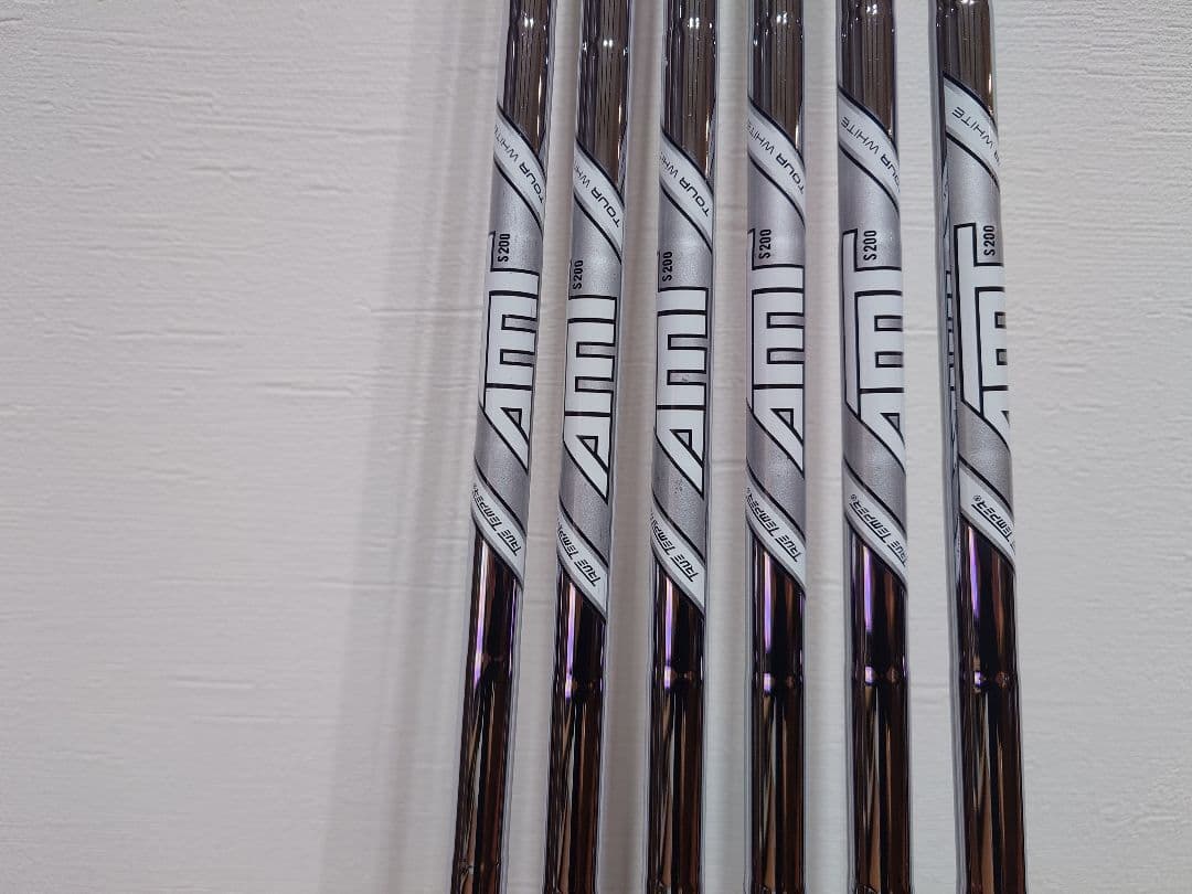 AMT TOUR WHITE　S200 シャフト 6本セット