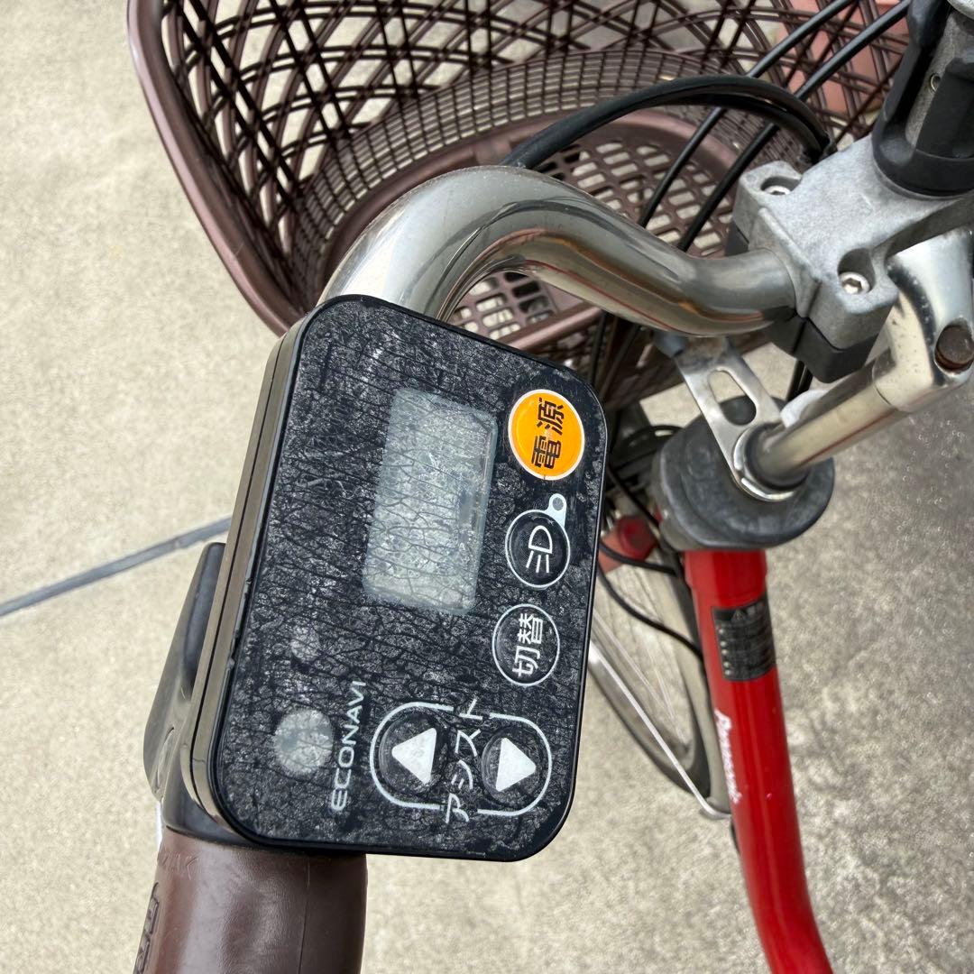 Panasonic 24インチ　電動アシスト自転車　12ah 長押し5つ点灯
