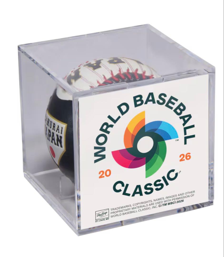 【ケース付き】WBC 2026 侍ジャパン 山本由伸　記念ボール