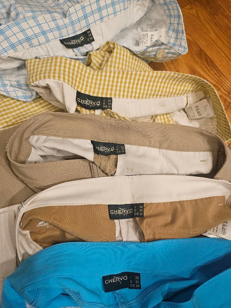 美品　シェルボ　パンツ　5本セット