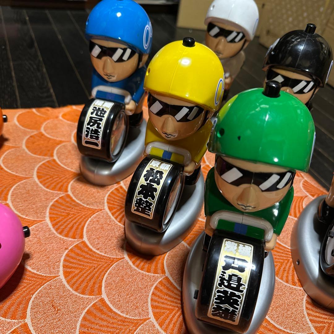 ケイリンマン　置き時計　11体セット　フィギュア　当時品