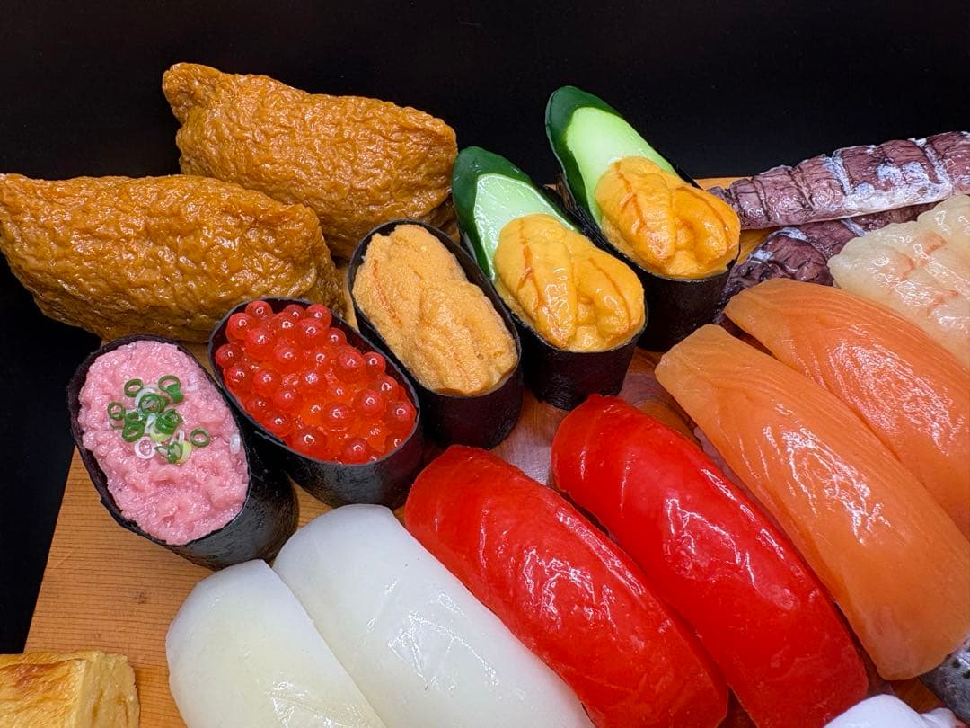 食品サンプル　お寿司