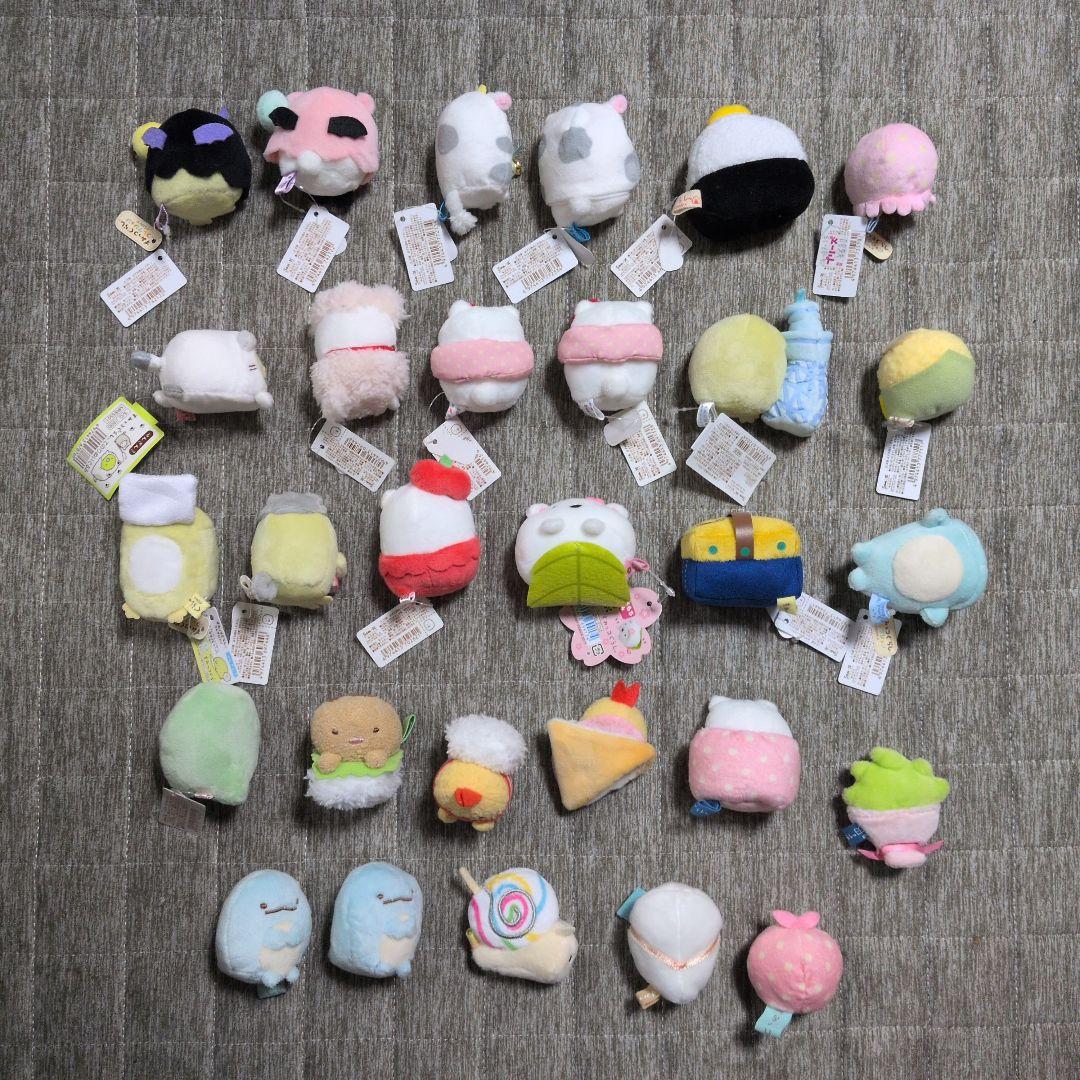 すみっコぐらし　てのりぬいぐるみ　29個　まとめ売り