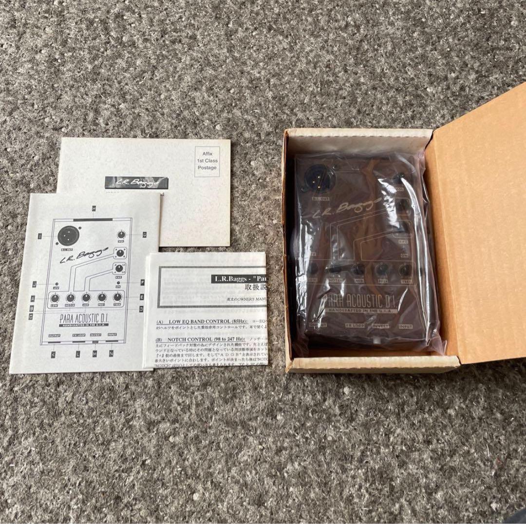 レア初期型LR Baggs PARA ACOUSTIC D.I. パラアコ