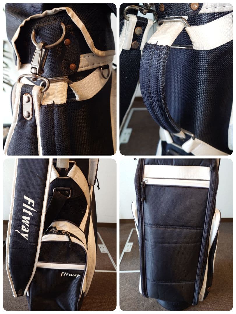 初心者向け　Fitway フィットウェイ　ゴルフクラブ　ゴルフバッグ　セット