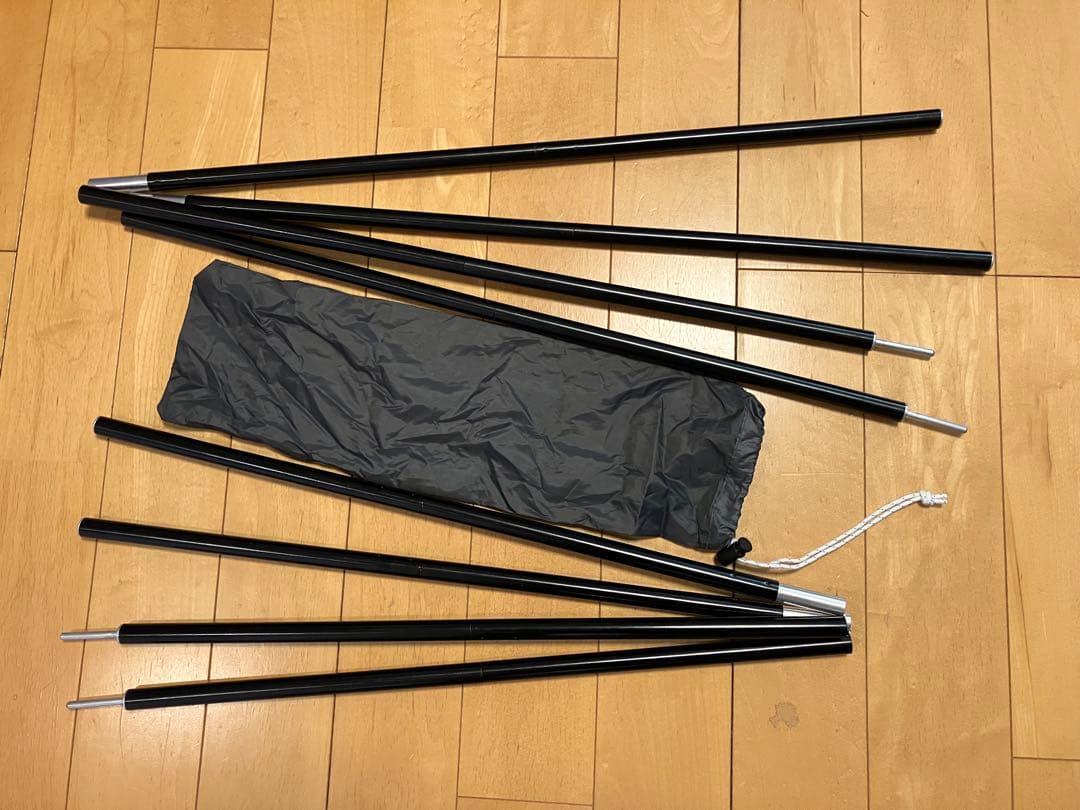 初期型ソロベース BUNDOK(バンドック) カーキパップ テント 軍幕 ソロ
