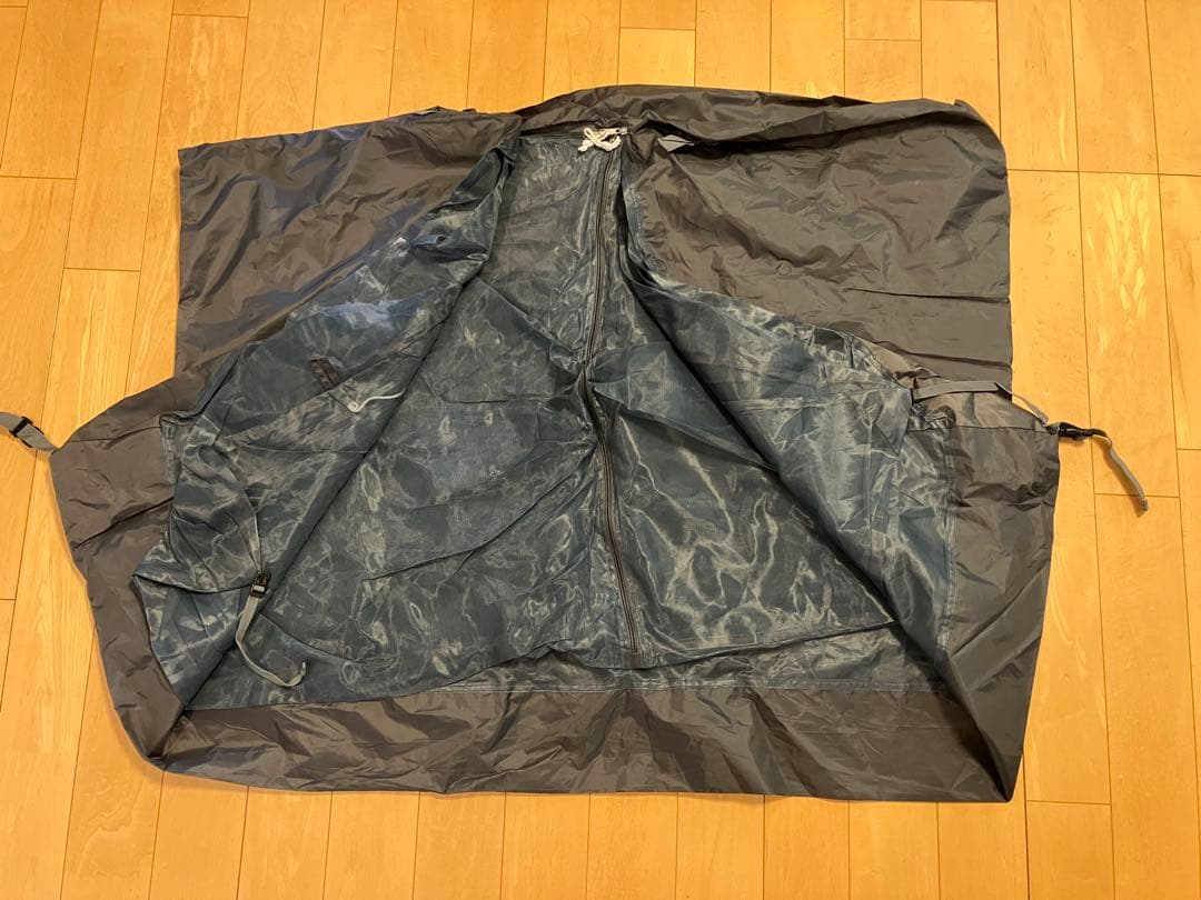 初期型ソロベース BUNDOK(バンドック) カーキパップ テント 軍幕 ソロ