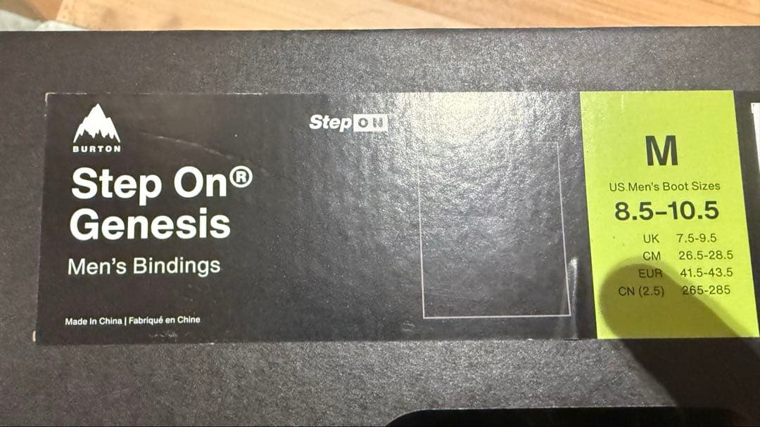 バートン ジェネシス ステップオン GENESIS STEP ON