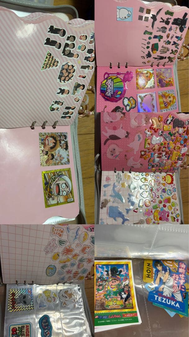 シール帳 完成品 タイルシール おはじきシール ウォーター たまごっち 平成
