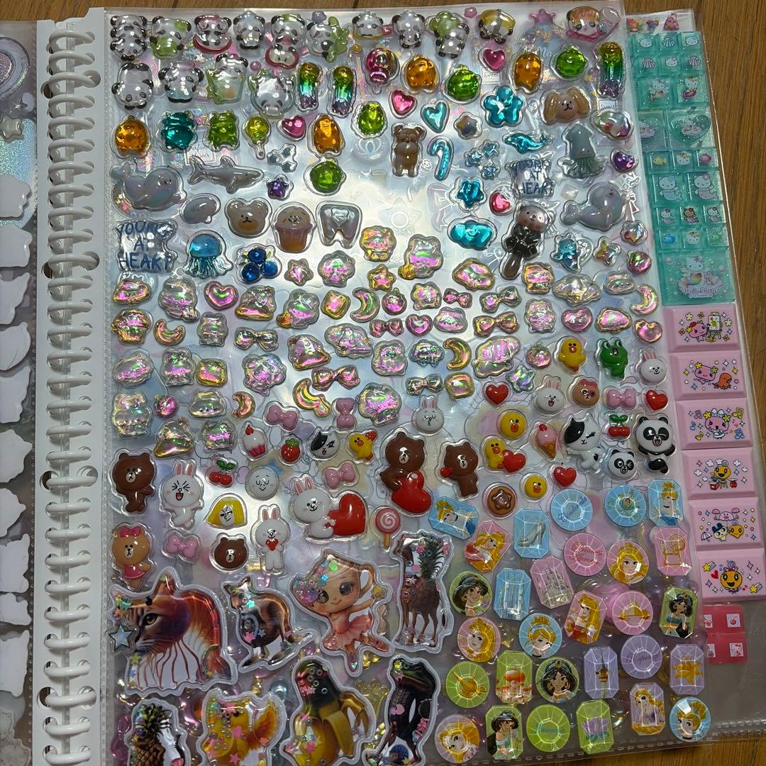 シール帳 完成品 タイルシール おはじきシール ウォーター たまごっち 平成
