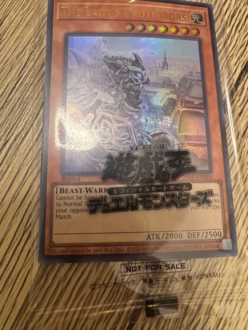 遊戯王OCG The Lady's Protectors 未開封