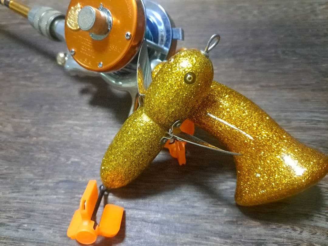 道楽　DOWLUCK　ドウラク　ヤゴの朝吉　金グリ　レア