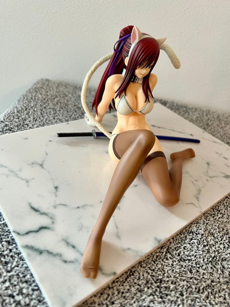 FAIRY TAIL エルザ・スカーレット & ルーシィ・ハートフィリア 白猫