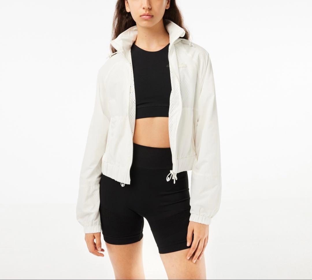 LACOSTE ラコステ ショートフーディーナイロンジャケット