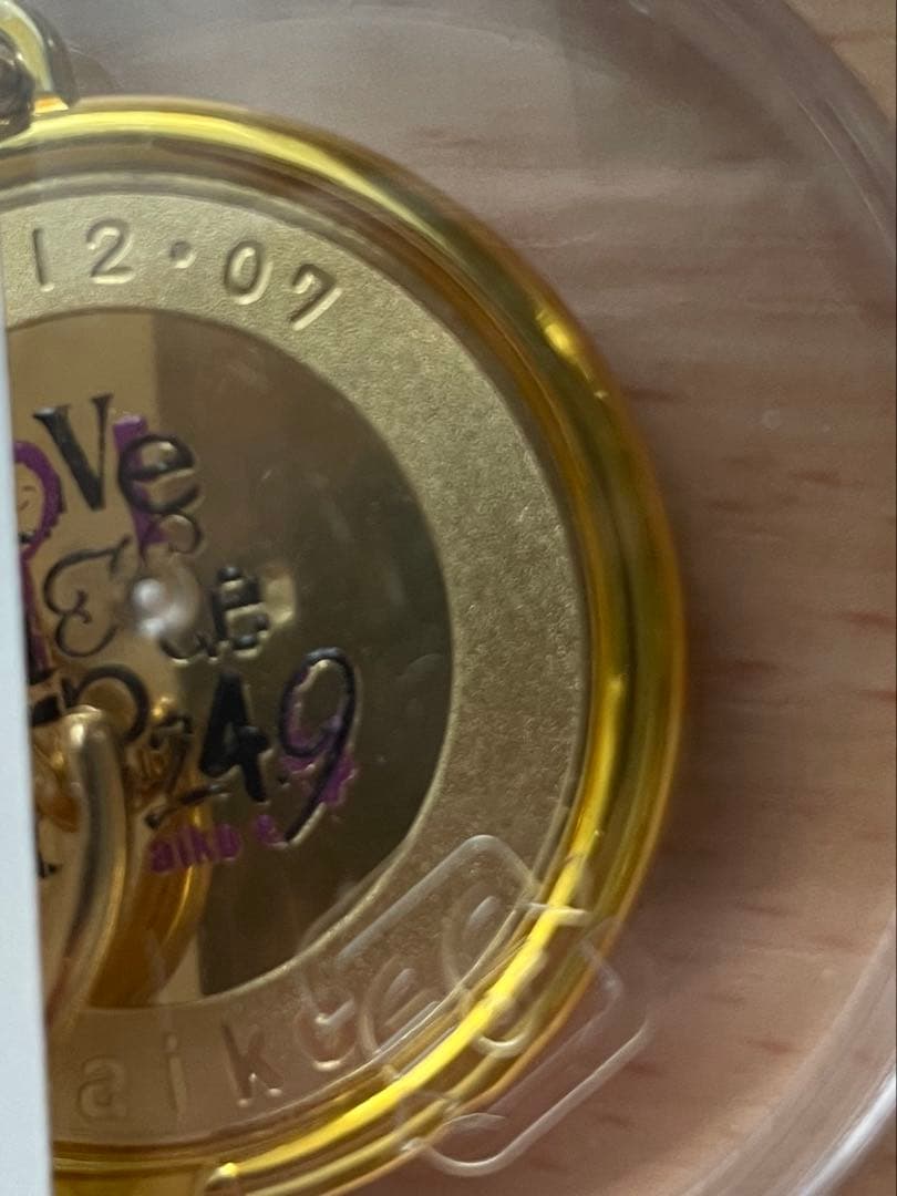aiko LLP24.9 メダルキーホルダー 3個　会場限定ステッカー 2枚