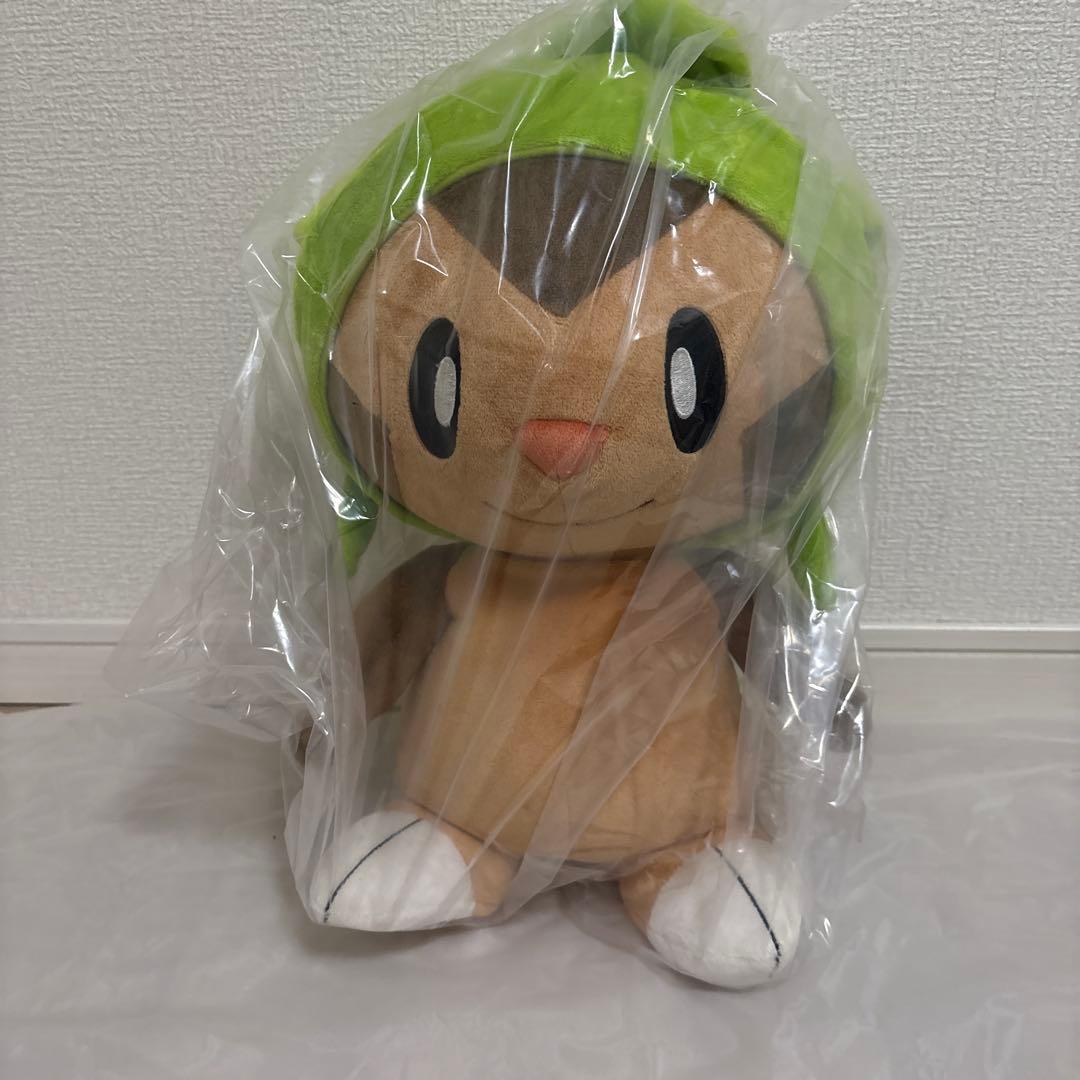 ポケモンセンター限定カロス御三家　等身大ぬいぐるみフォッコ、ケロマツ、ハリマロン
