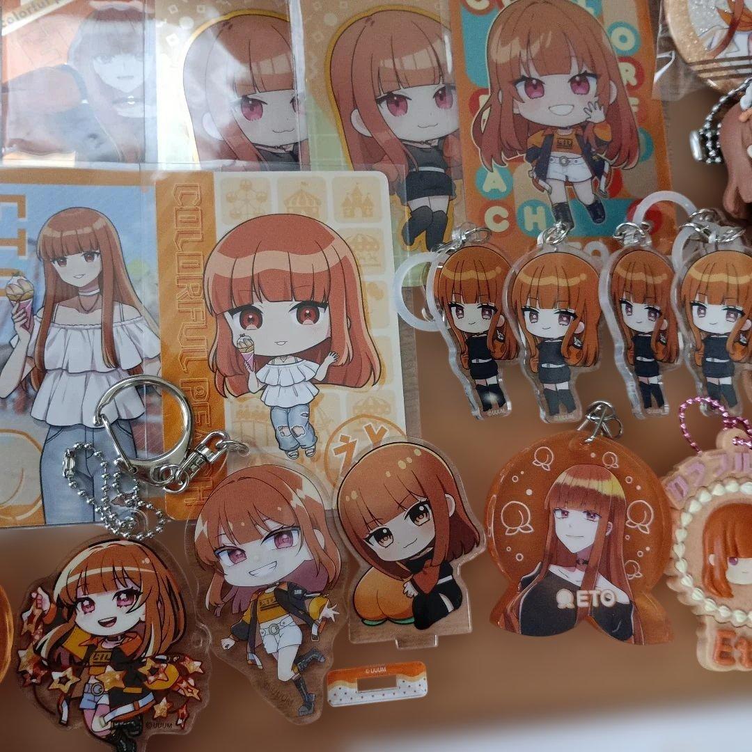 カラフルピーチ　えとさんグッズ