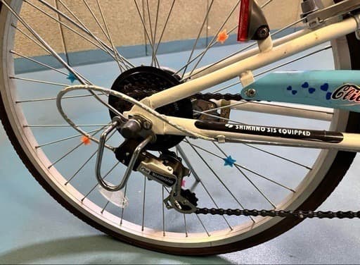 24型 外装6段変速　自転車　美品　屋内保管