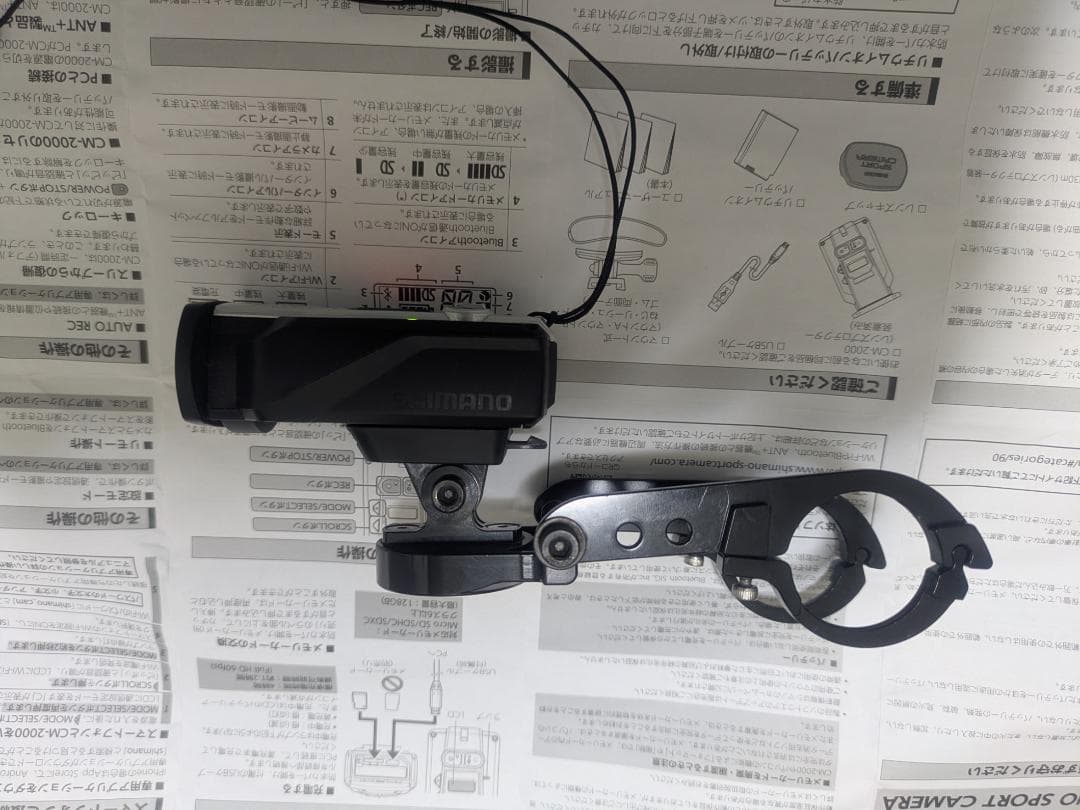 シマノアクションカメラ本体 ＋ レックマウント 第一世代タイプ19