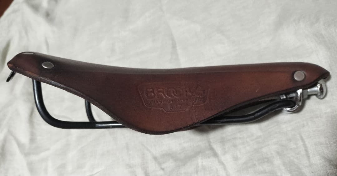 BROOKS ブラウンレザーサドル
