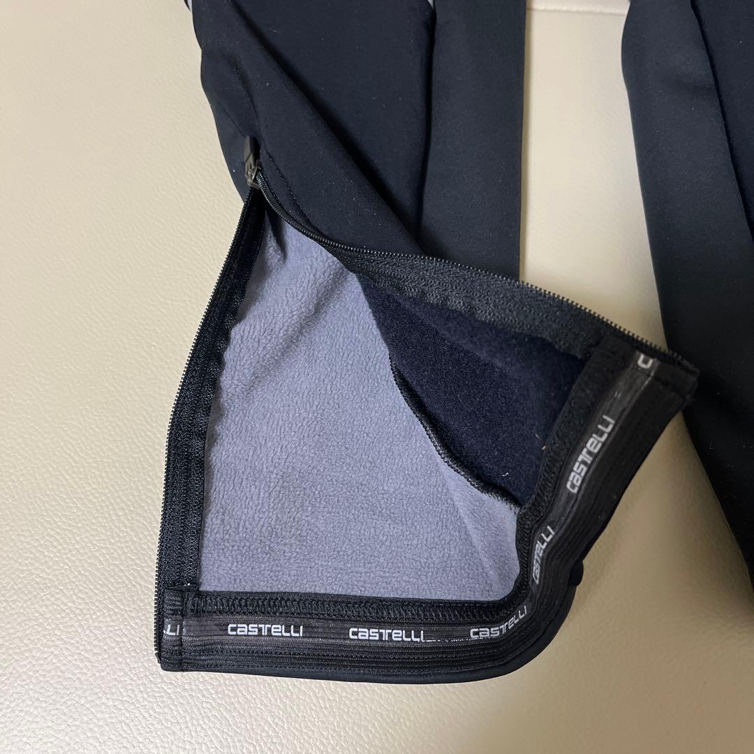 Castelli ビブタイツ Mサイズ 反射材付き
