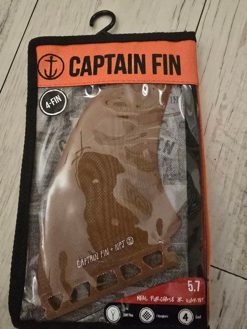 サーフィン・ボディボード CAPTAIN FIN NEAL PURCHASE JR 5.7 Quadset