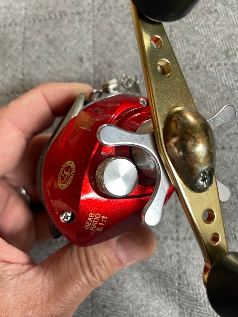 alpha tackle ベイトリールの3セット