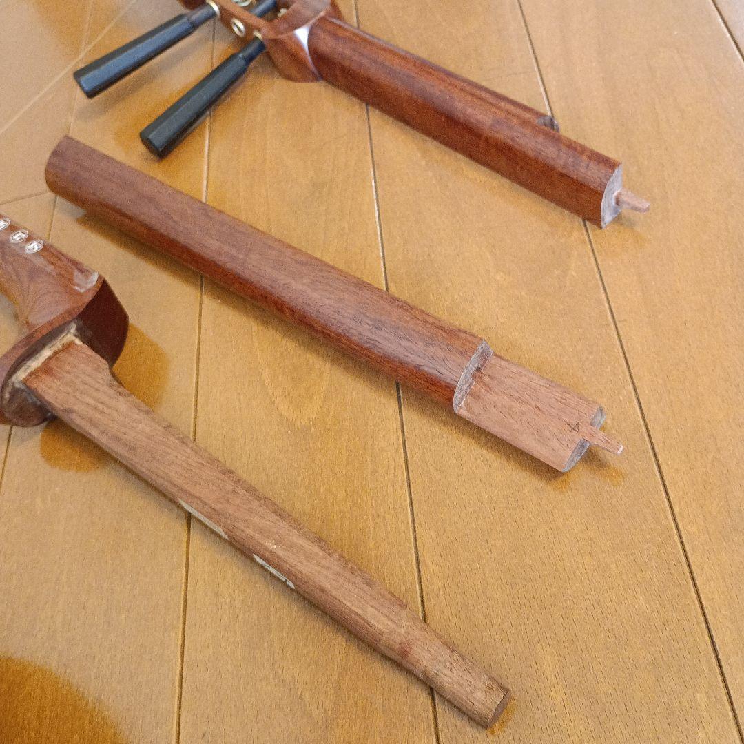 02 中棹　三味線本体