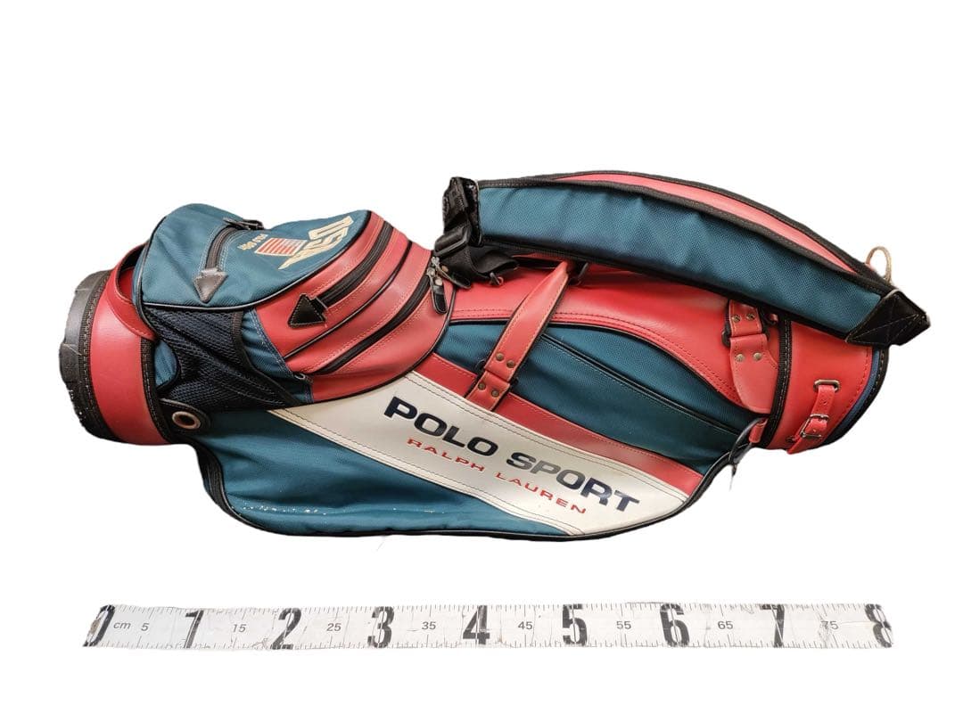 POLO SPORT ラルフローレン USA ゴルフバッグ　キャディバック