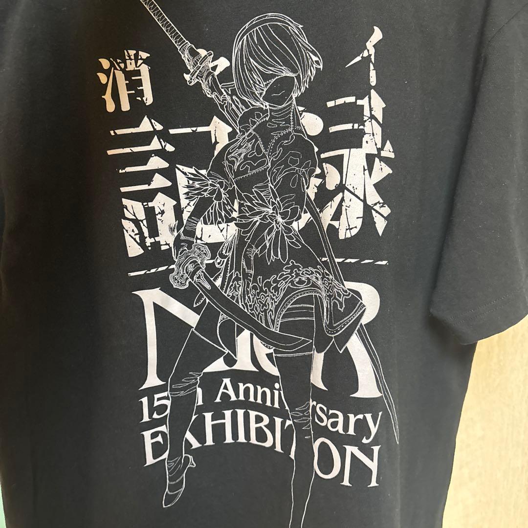NieR ニーアオートマタ　15周年 消セナイ記録 2B Tシャツ　L サイズ
