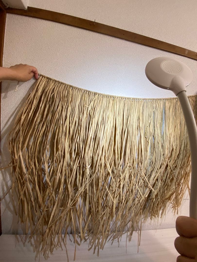 ラフィアスカート