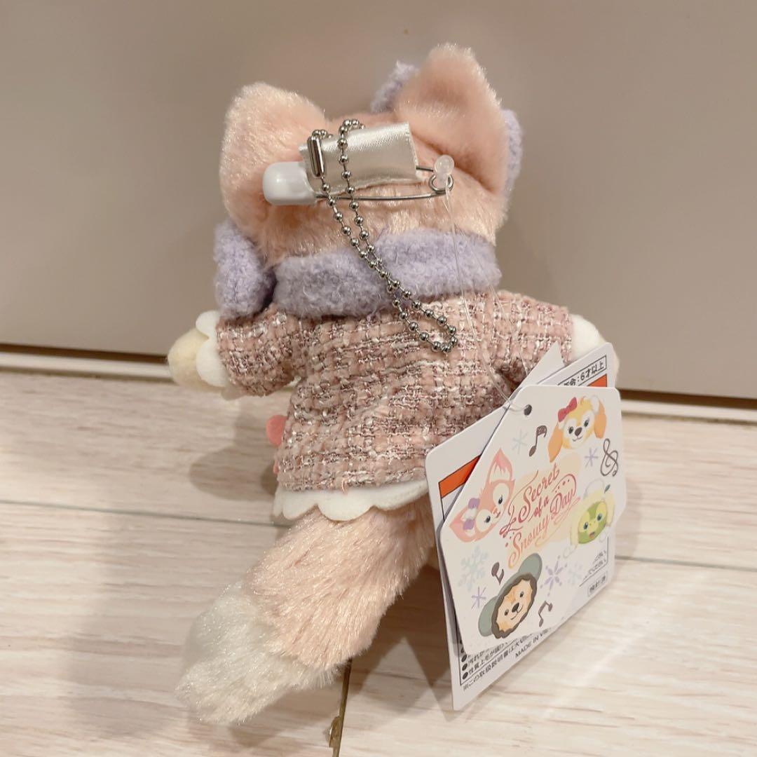 新品 リーナベル ぬいぐるみバッチ 雪だるま シークレットオブスノーウィーデイ