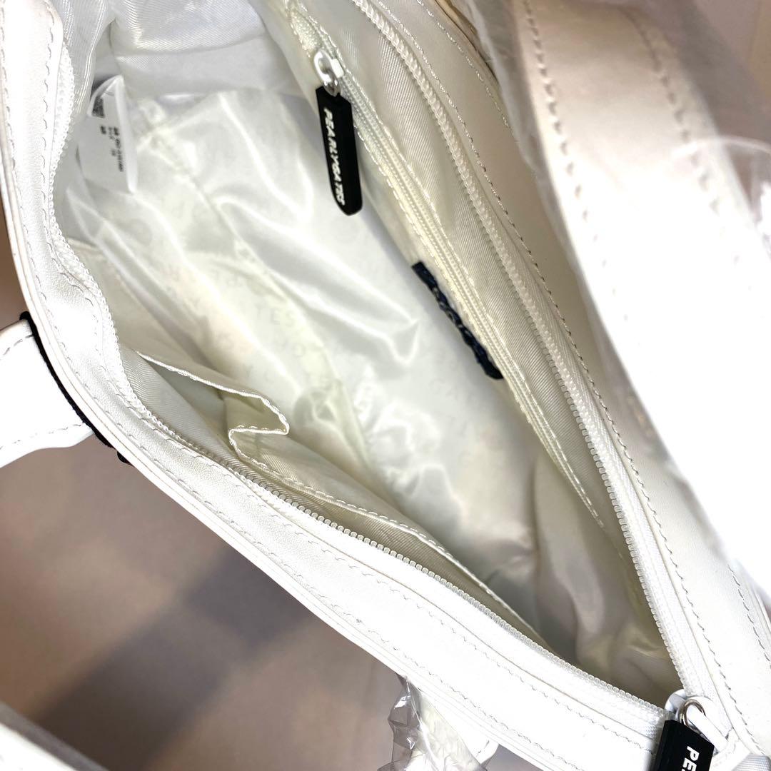 【新品未使用】PEARLY GATES フラワー　トートバッグ