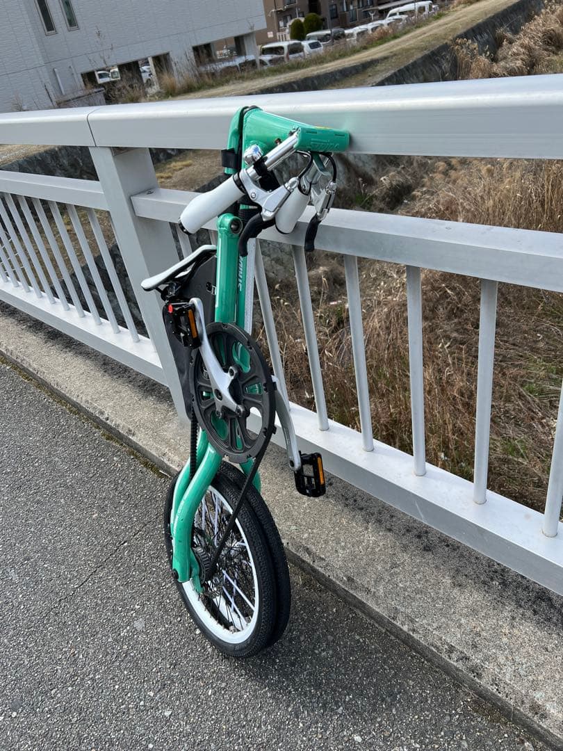 STRIDA SX 折りたたみ自転車 ミントグリーン　カスタム