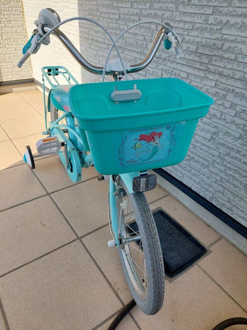 16インチ子供用自転車 アリエル 補助輪付き