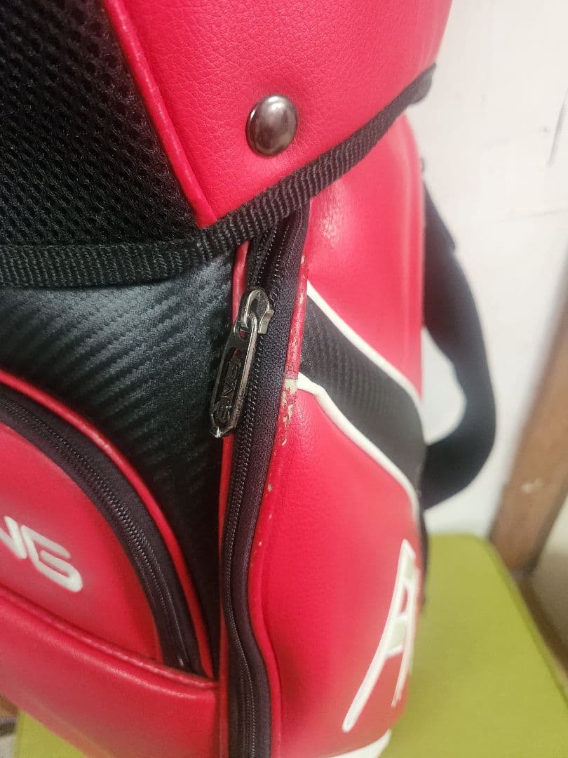 PING ゴルフバッグ 赤