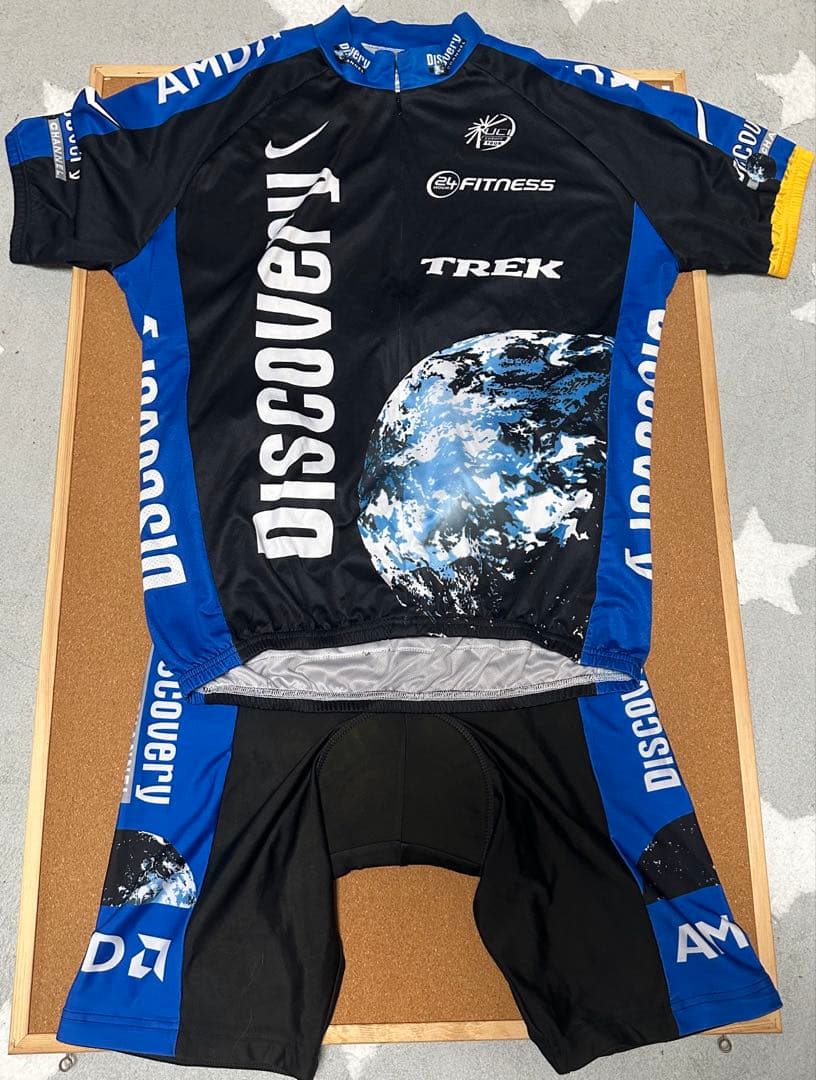 NIKE ディスカバリーチャンネル サイクルジャージ 上下 XLサイズ