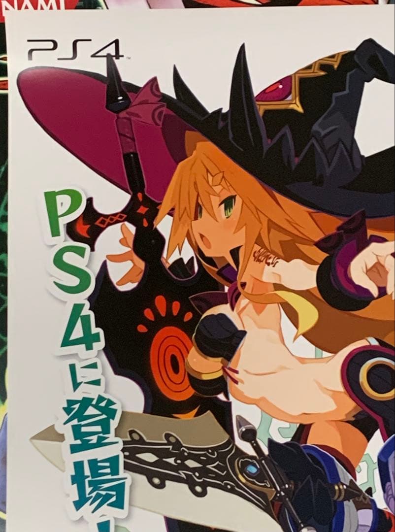 【B2・シワ痛みあり】 魔女と百騎兵 リバイバル 販促 ポスター