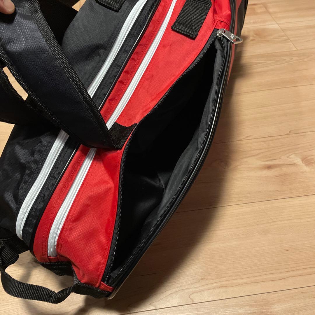YONEX ラケットバッグ 黒/赤