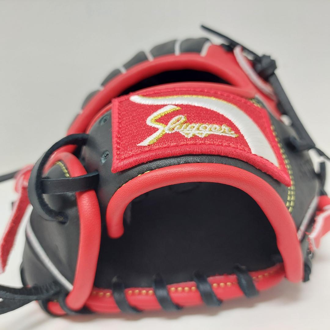 久保田スラッガー 少年軟式グローブ LT25-GJ8 J7型 レッド×ブラック