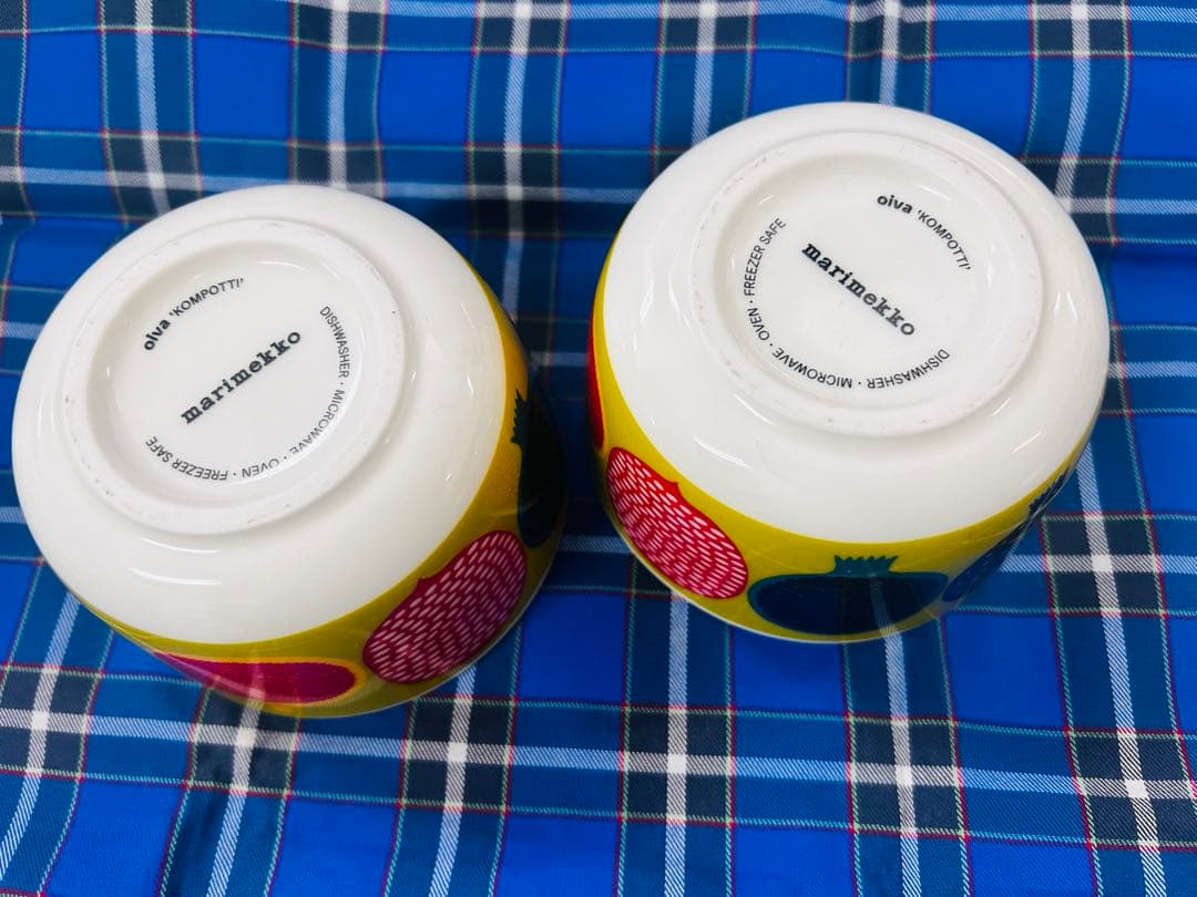 最終値下marimekko マリメッコ KOMPOTTI コンポッティボウル2個
