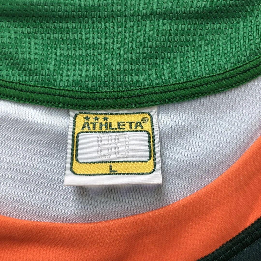 ヴァンラーレ八戸　ユニフォーム　ATHLETA サッカーシャツ