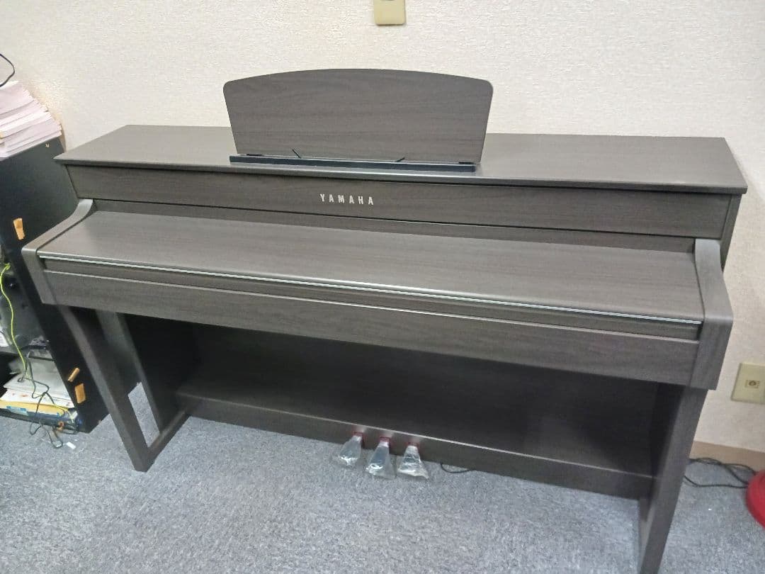 YAMAHA グラビノーバCLP635 電子ピアノ　ブラウン 美品　使用少
